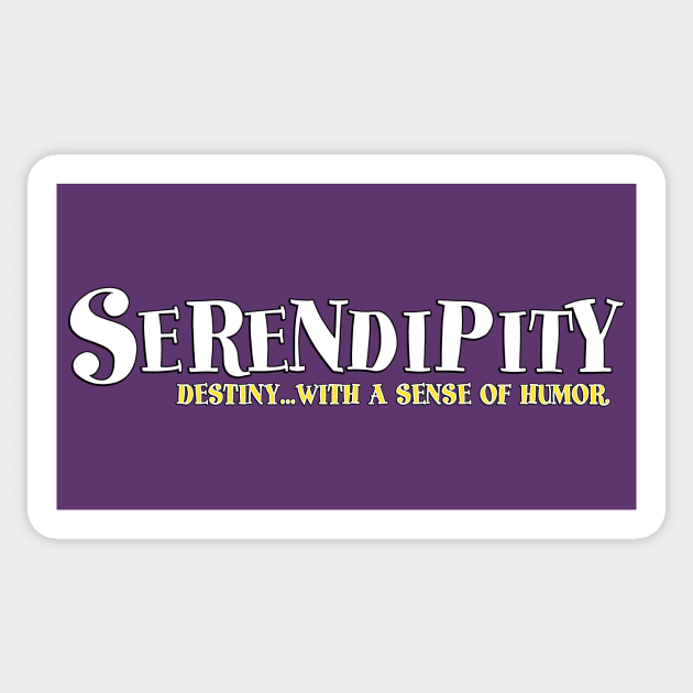 Serendipity Sticker by DCMiller01